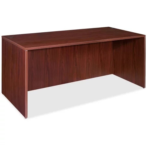 Laminate Mahogany Rectangular Desk Shell Z35569