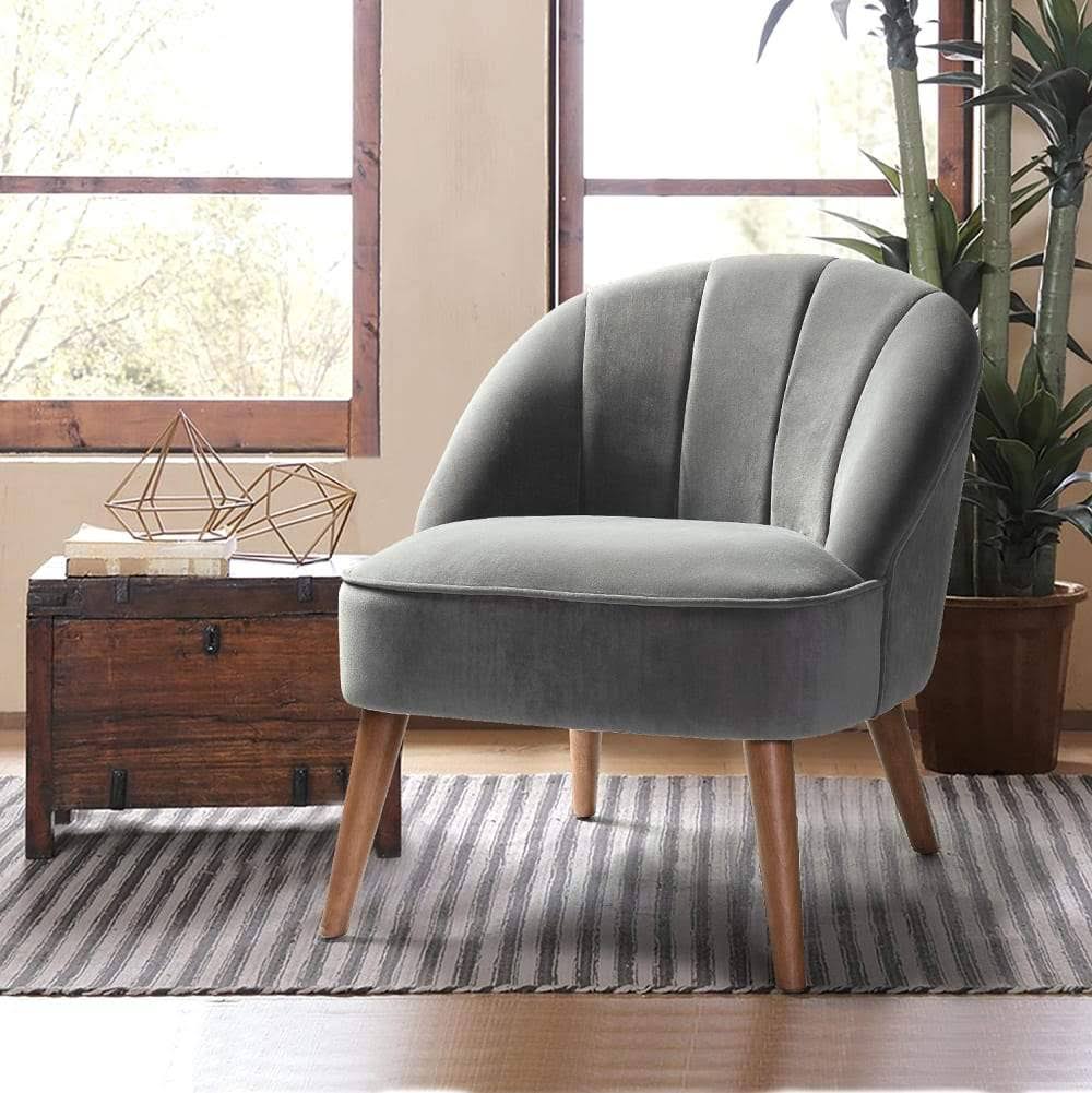 Navy Barrel Chair B226266