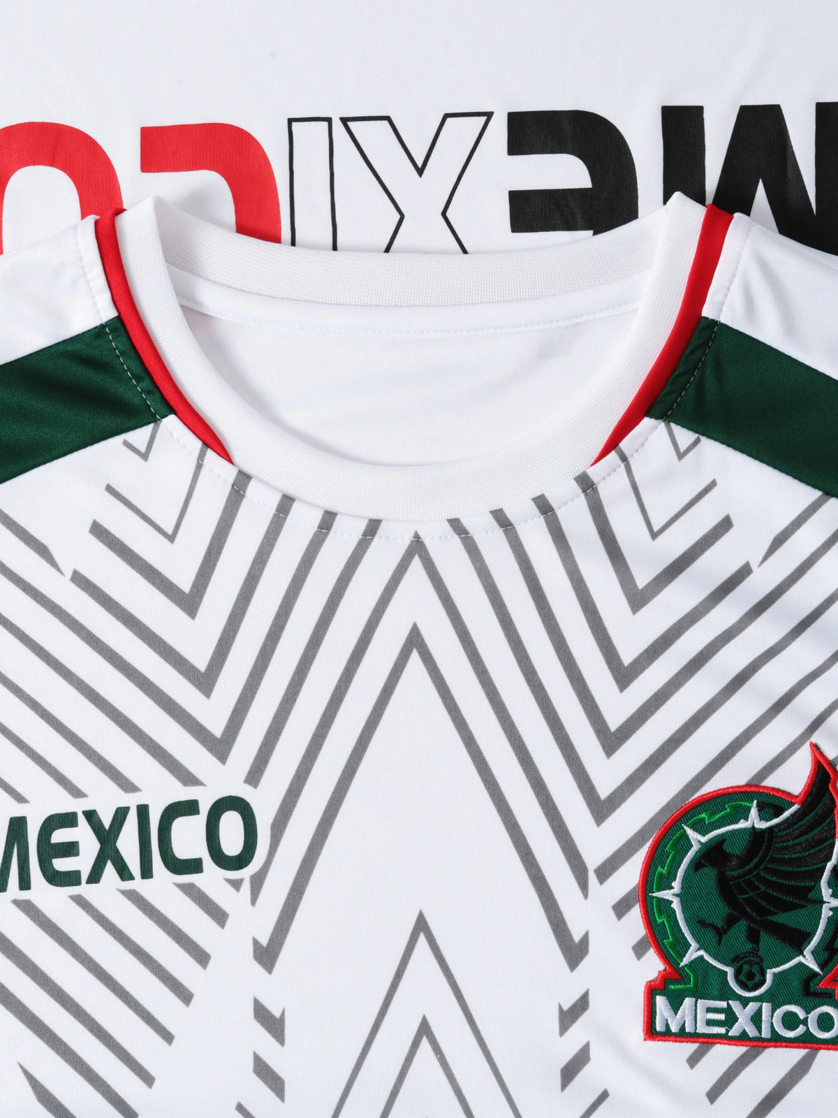 Mexico National Futbol Pullover Jersey G748