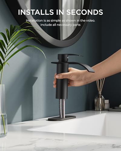 Chrome Single Handle Vessel Bathroom Faucet with Pop up Drain A190303