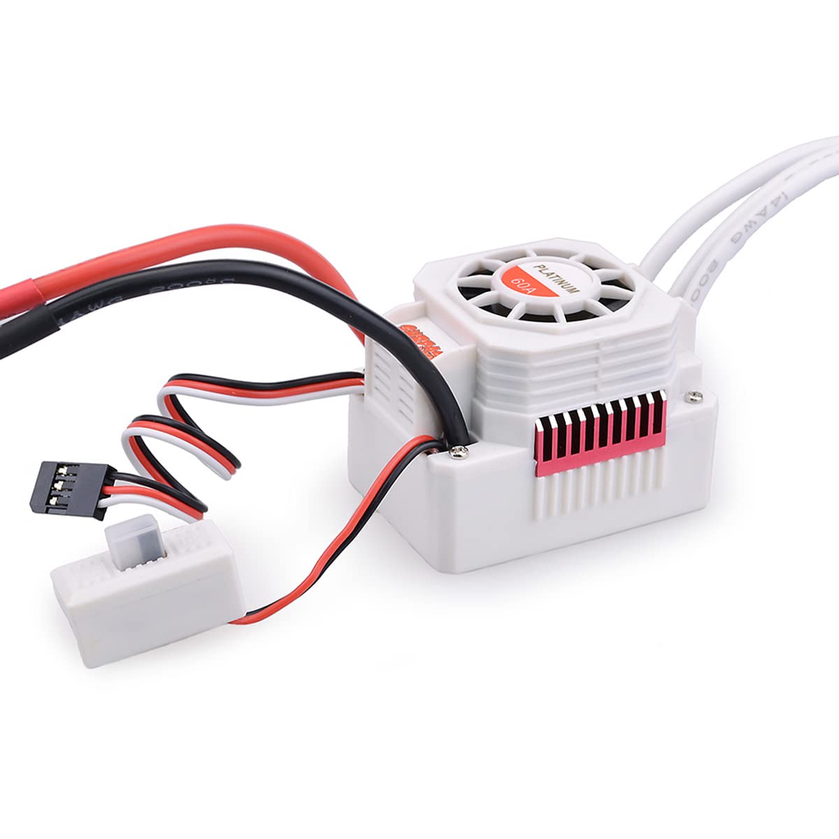 3650 3900kv Brushless Motor with 60A ESC & Programming Card Combo for 1/10 RC Car Truck U209