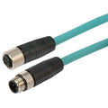 Category 5e M12 4 Position D Code SF/UTP Industrial Cable, 3.0m N5629