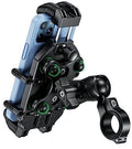 Motorcycle Phone Holder with Vibration Dampener & High-Speed Secure Lock for 5.4''-7.2'' Smartphones C4558