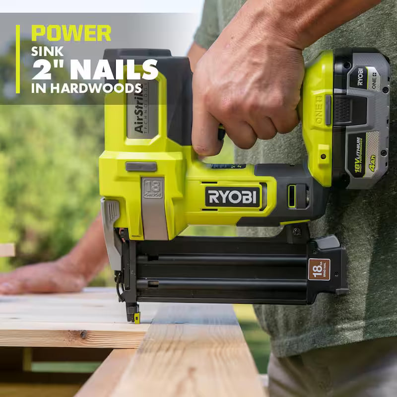 18V Cordless Brad Nailer W654028
