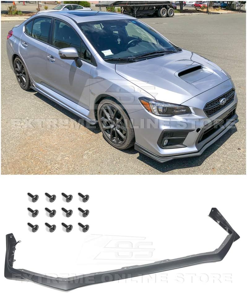 Primer Black Front Bumper Lower Lip Splitter Under Spoiler B52571