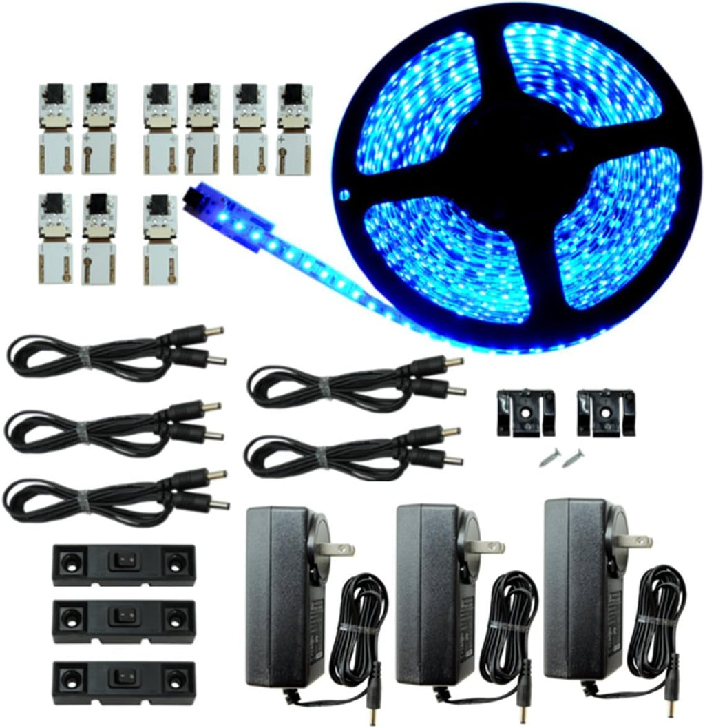 Warm White 3000 K 3M LED Strip Kit Under Cabinet Lighting, Pack of 2 U791108