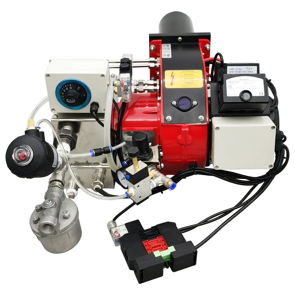 Waste Oil Heater Furnace Air Atomizing Heavy Oil Burner 220V A943