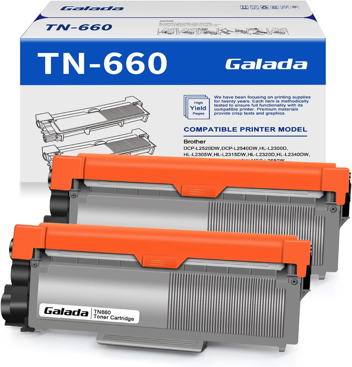 Compatible Toner Cartridge 2 Pack R298