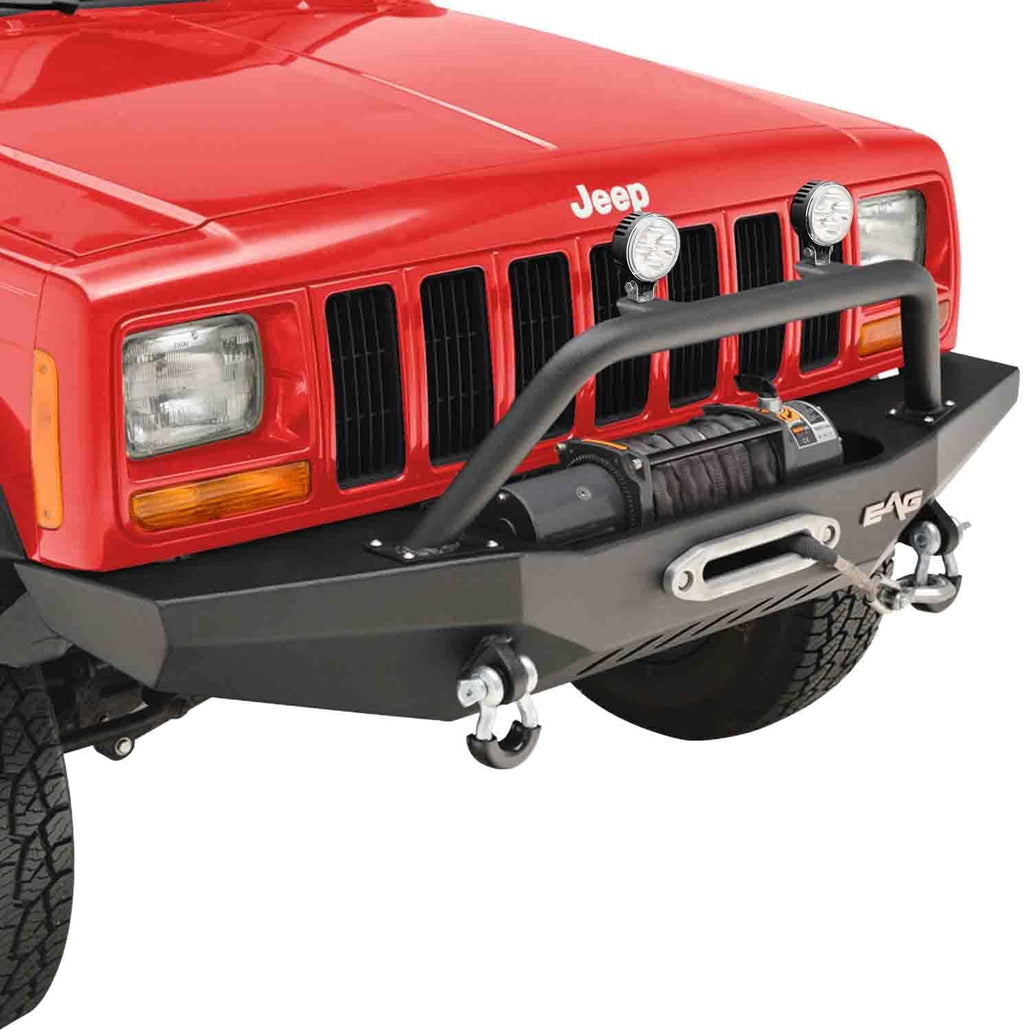 Front Bumper with Winch Plate for Cherokee XJ E6043