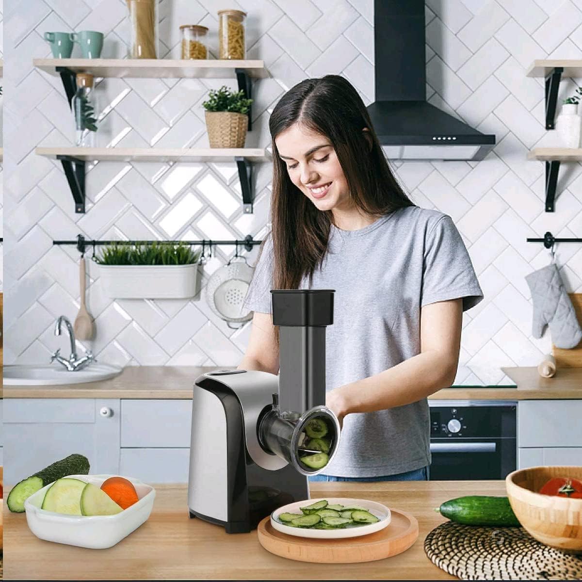 Electric Cheese Grater 5 in 1 150W U508093