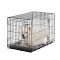 Double Door Folding Wire Dog Crate with Divider S231