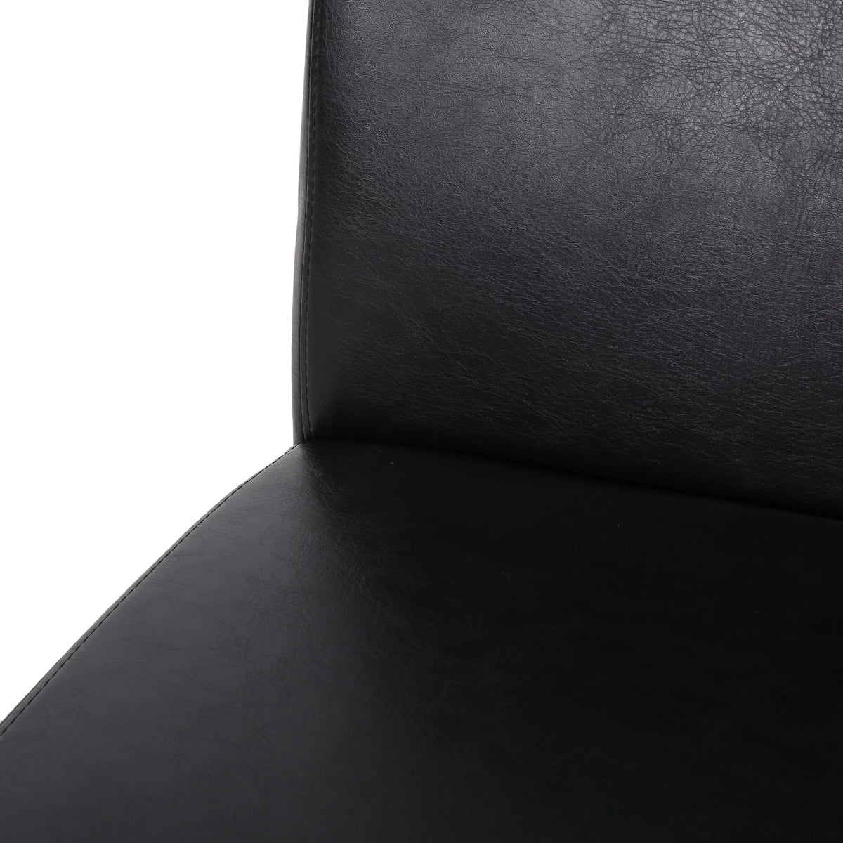 Faux Leather Upholstered Dining Chairs Set of 6 Q283