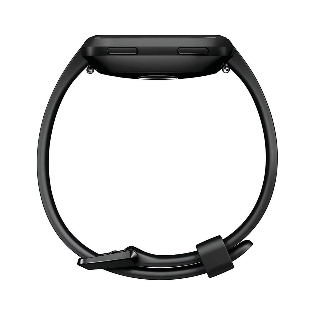 Black Refurbished Fitbit Versa Smart Watch with Heart Rate Monitor V5374