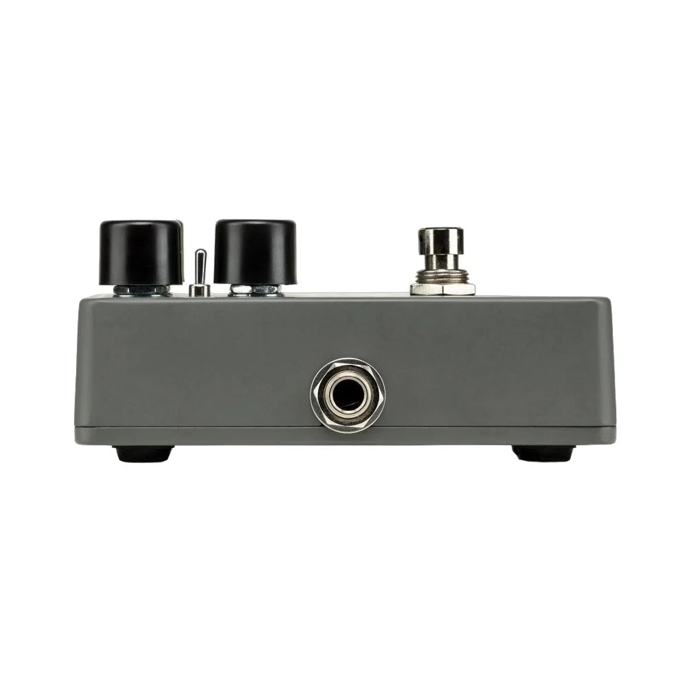 Grey and Teal Overdrive Effects Pedal P52220
