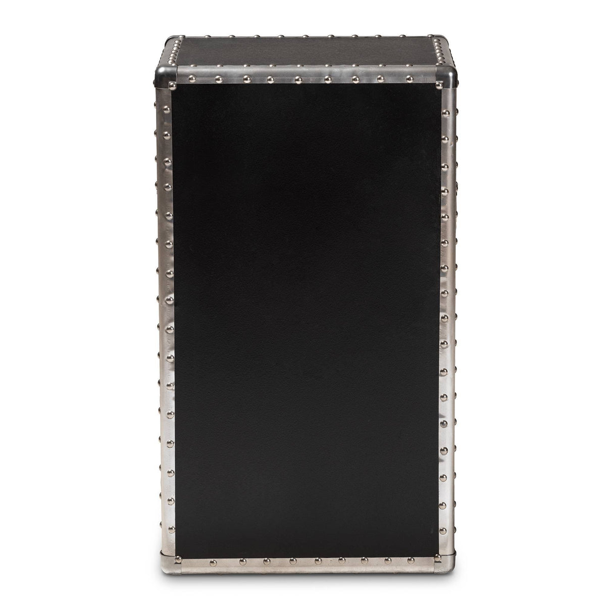 Silver Metal Accent Cabinet N34774