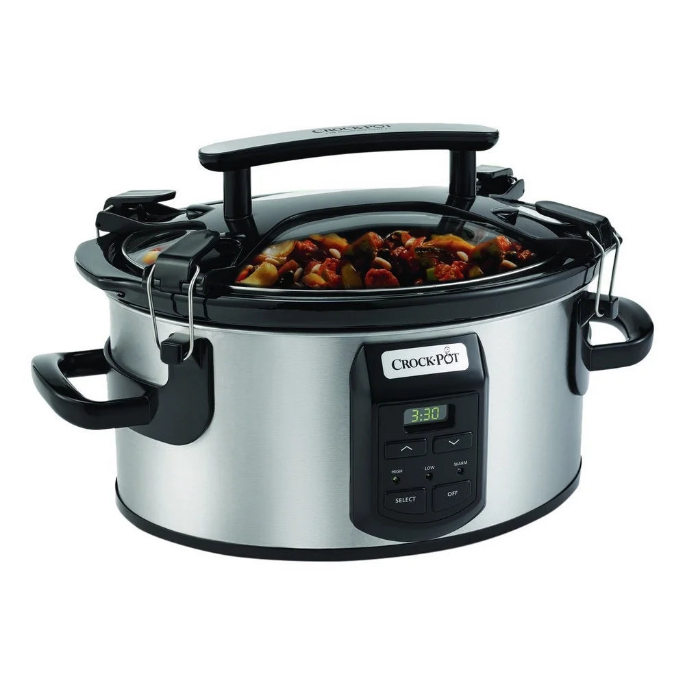 6 Quart Stainless Steel Slow Cooker W946