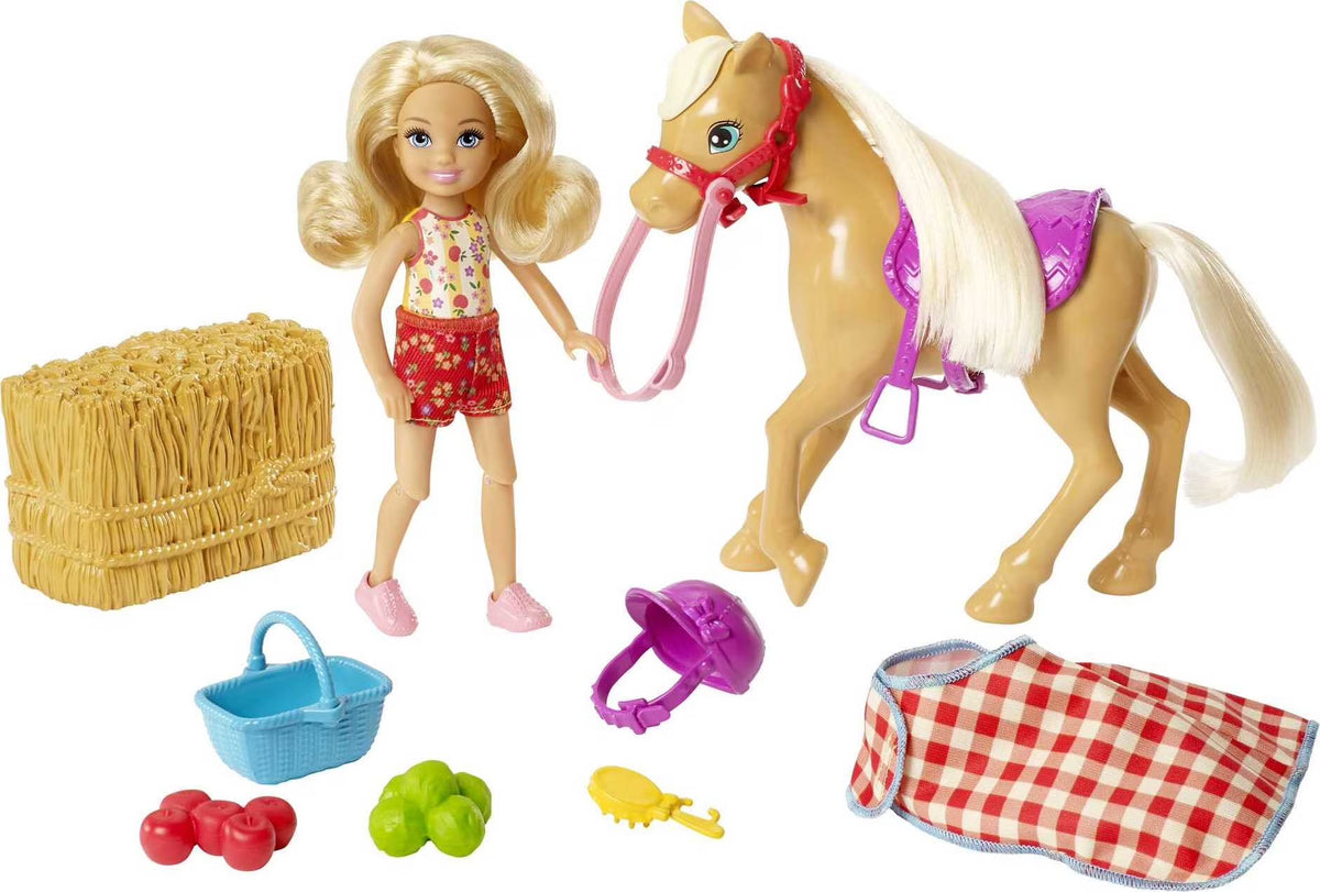Chelsea Doll & Horse with Accessories G46055