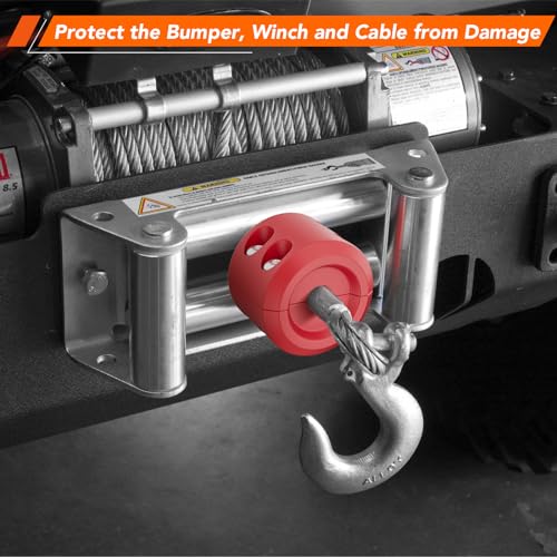 Black Rubber Winch Cable Stopper C929683