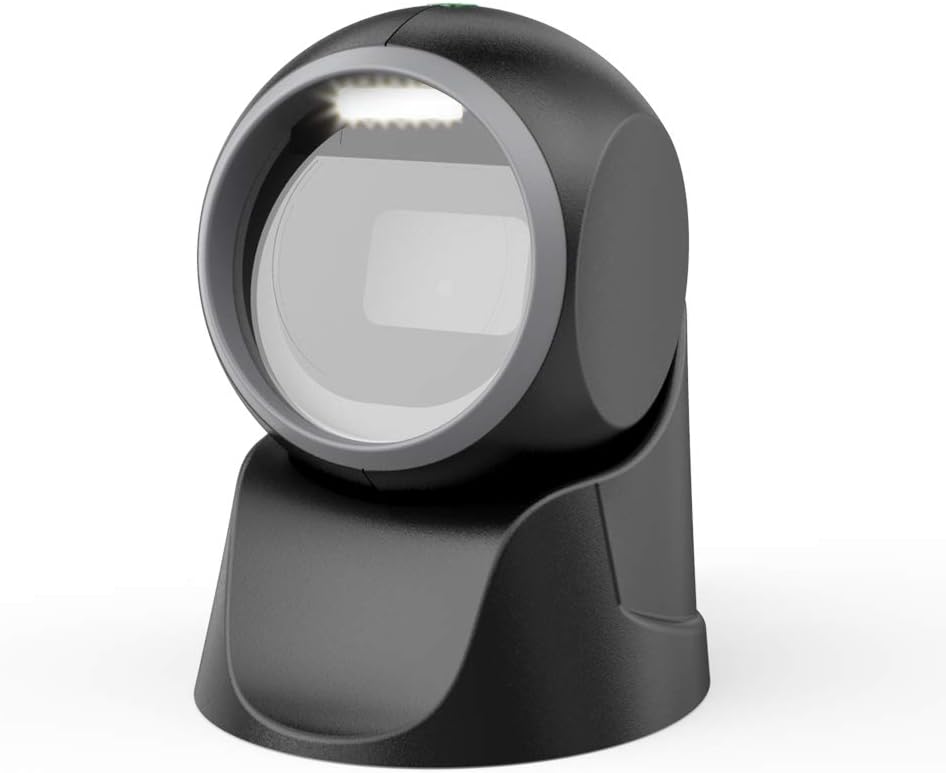 Desktop Barcode Scanner, Omnidirectional Hands-Free USB Wired V45874