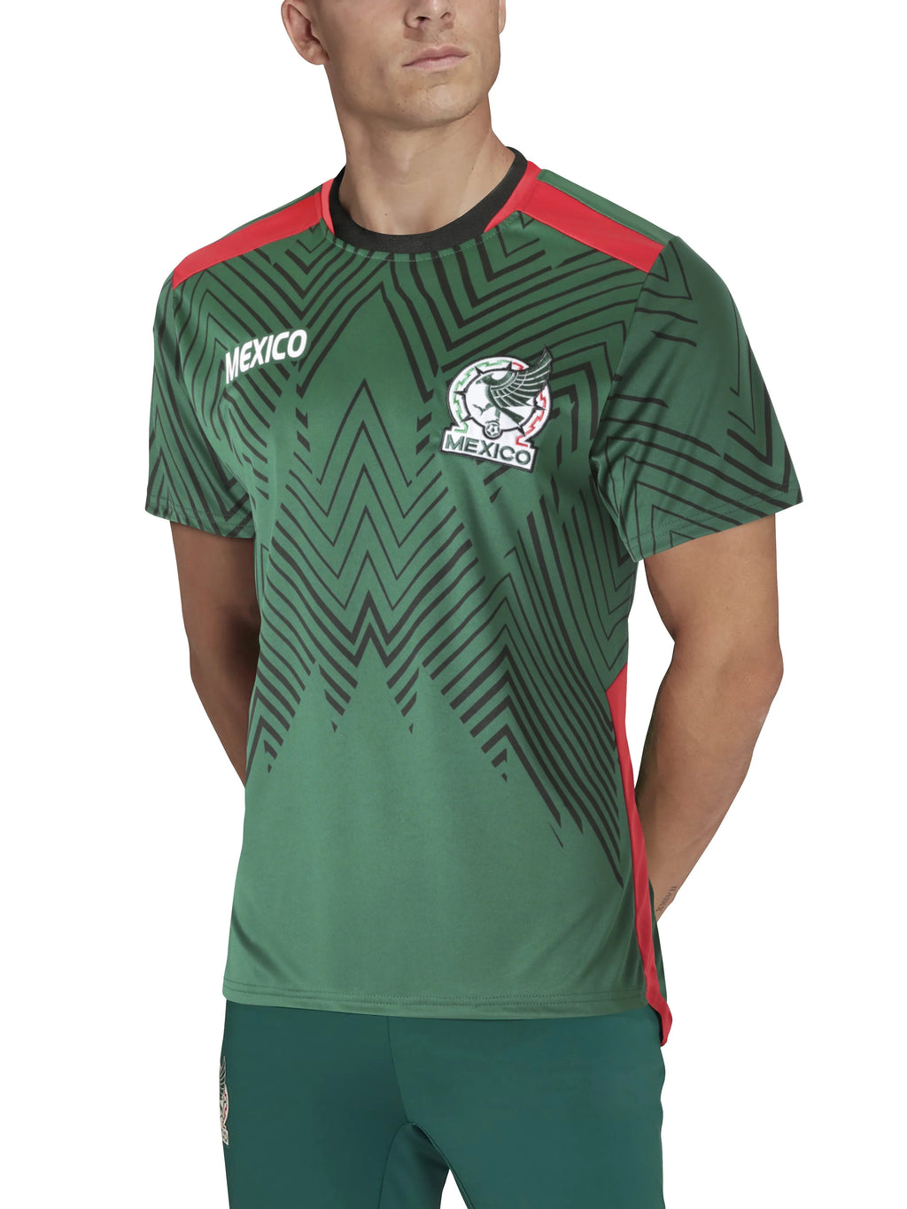Mexico National Futbol Pullover Jersey G748