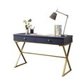 Blue and Gold Writing Desk P24831