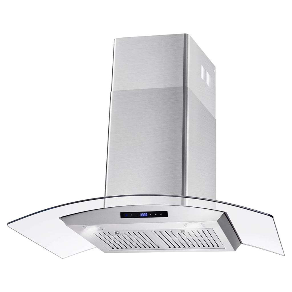 3 Piece Kitchen Appliance Package with Gas Range Range Hood and Wine Refrigerator T75654