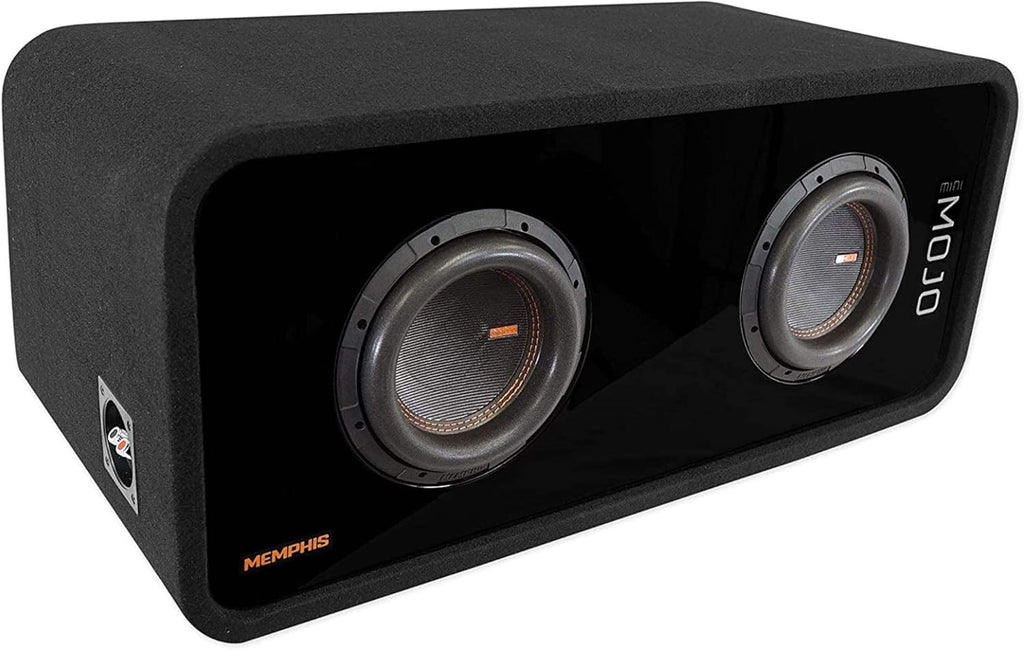 Dual 8" 3600w 1 Ohm Car Subwoofer Enclosure T556056
