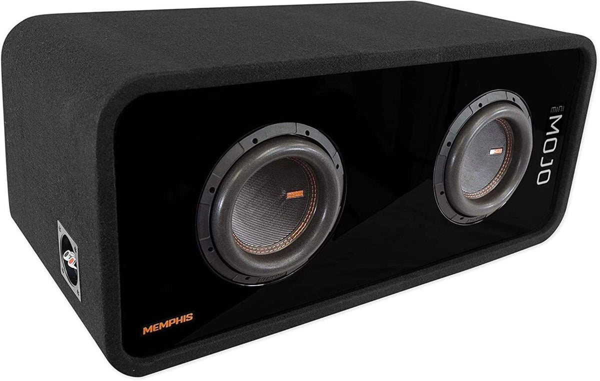 Dual 8" 3600w 1 Ohm Car Subwoofer Enclosure T556056