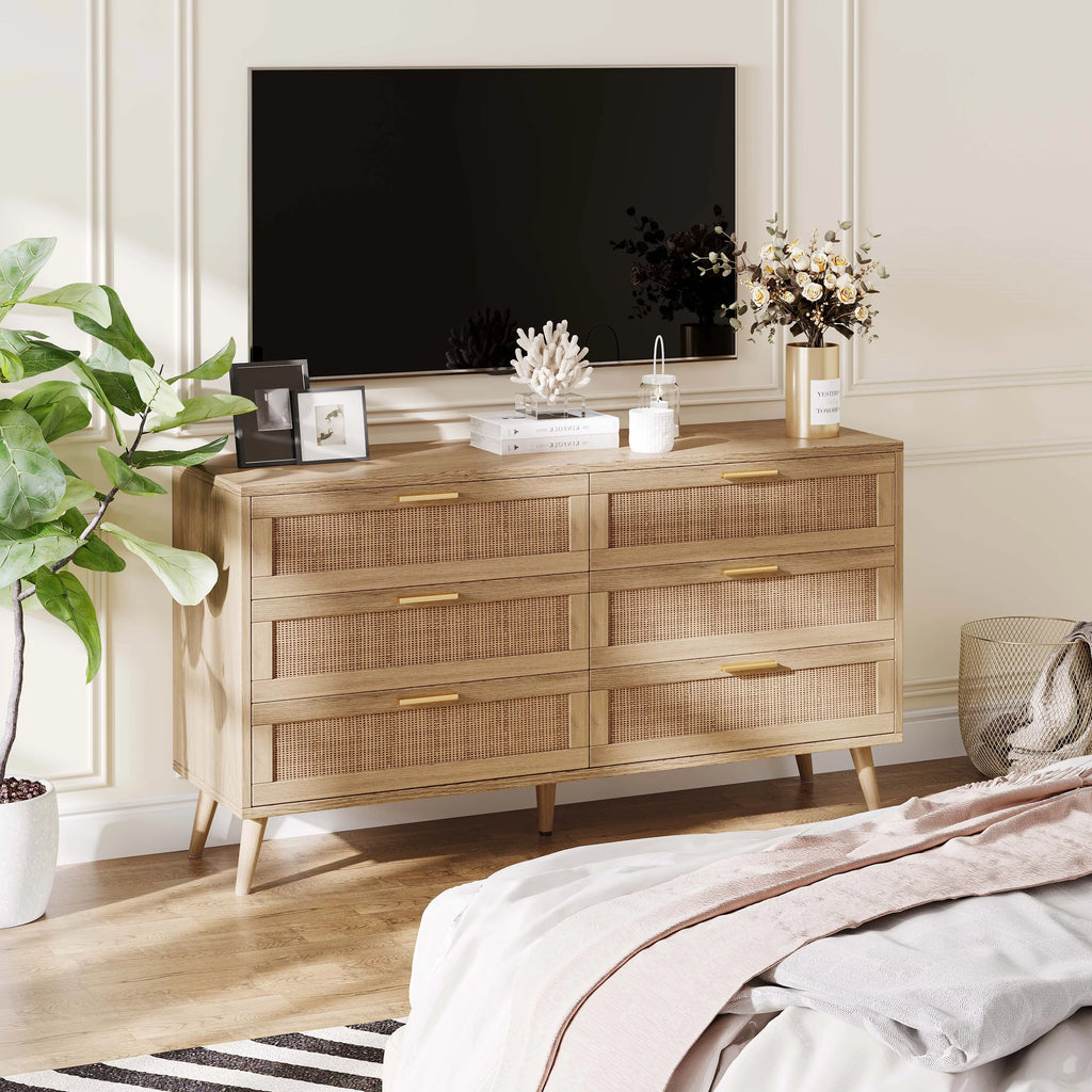 6 Drawer Double Dresser Chest Y963874