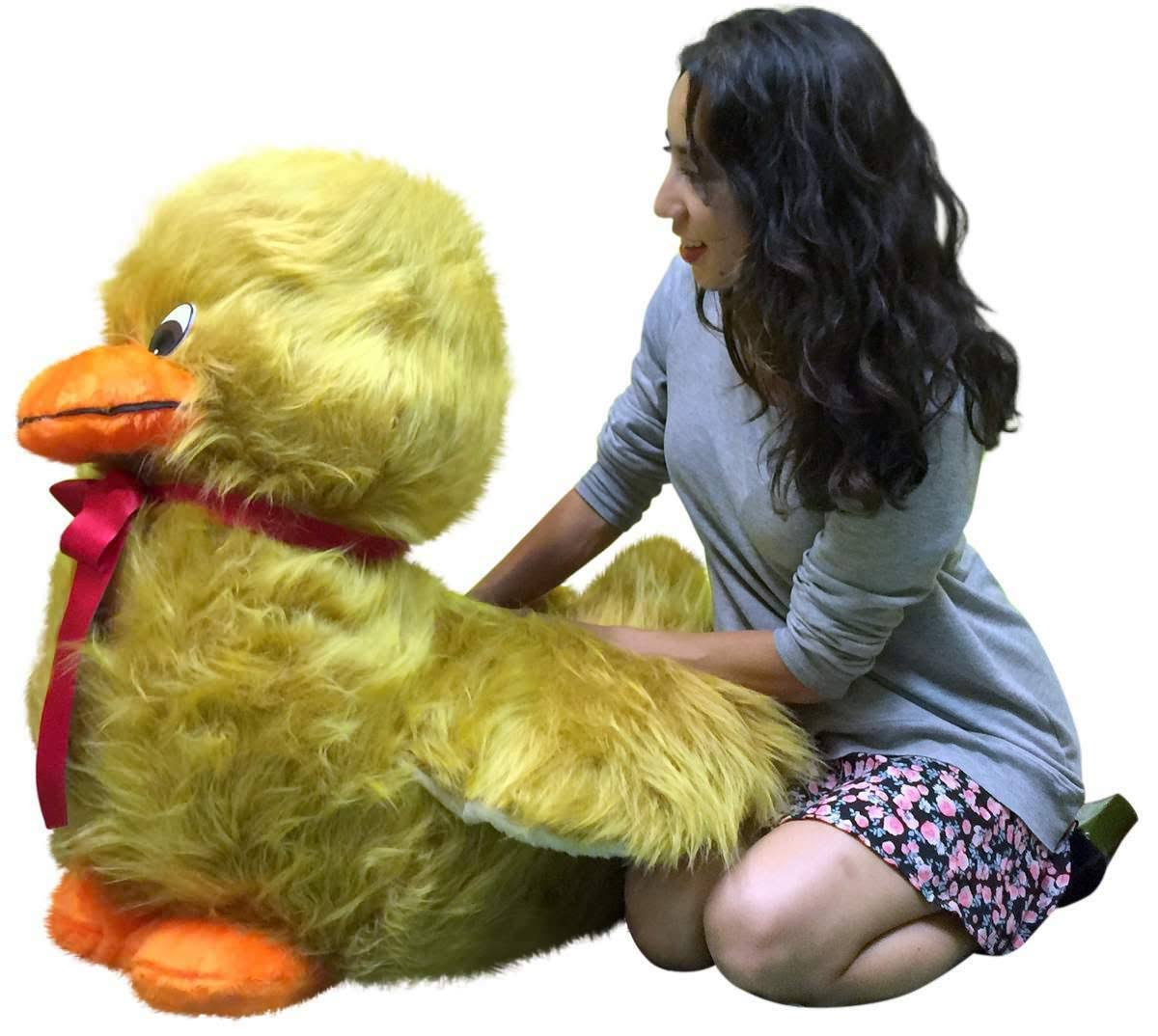 Golden Brown Duck Plush 36 Inches K840