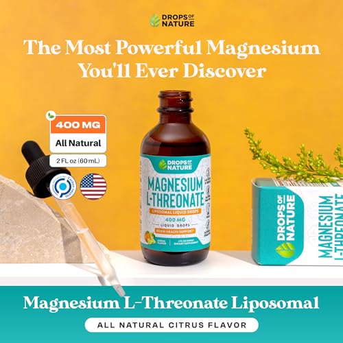Magnesium L-Threonate Liposomal Liquid Extract, 2 oz 60 mL W901887