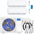 18,000 BTU 2 Zone Ductless Air Conditioner and Heat Pump L504
