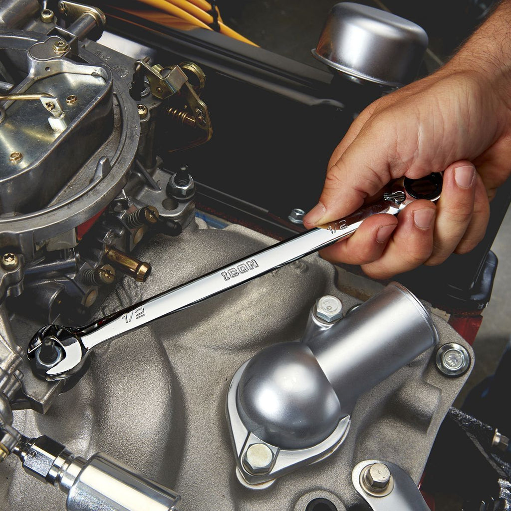 SAE Ratcheting Combination Wrench Set, 7-Piece G559