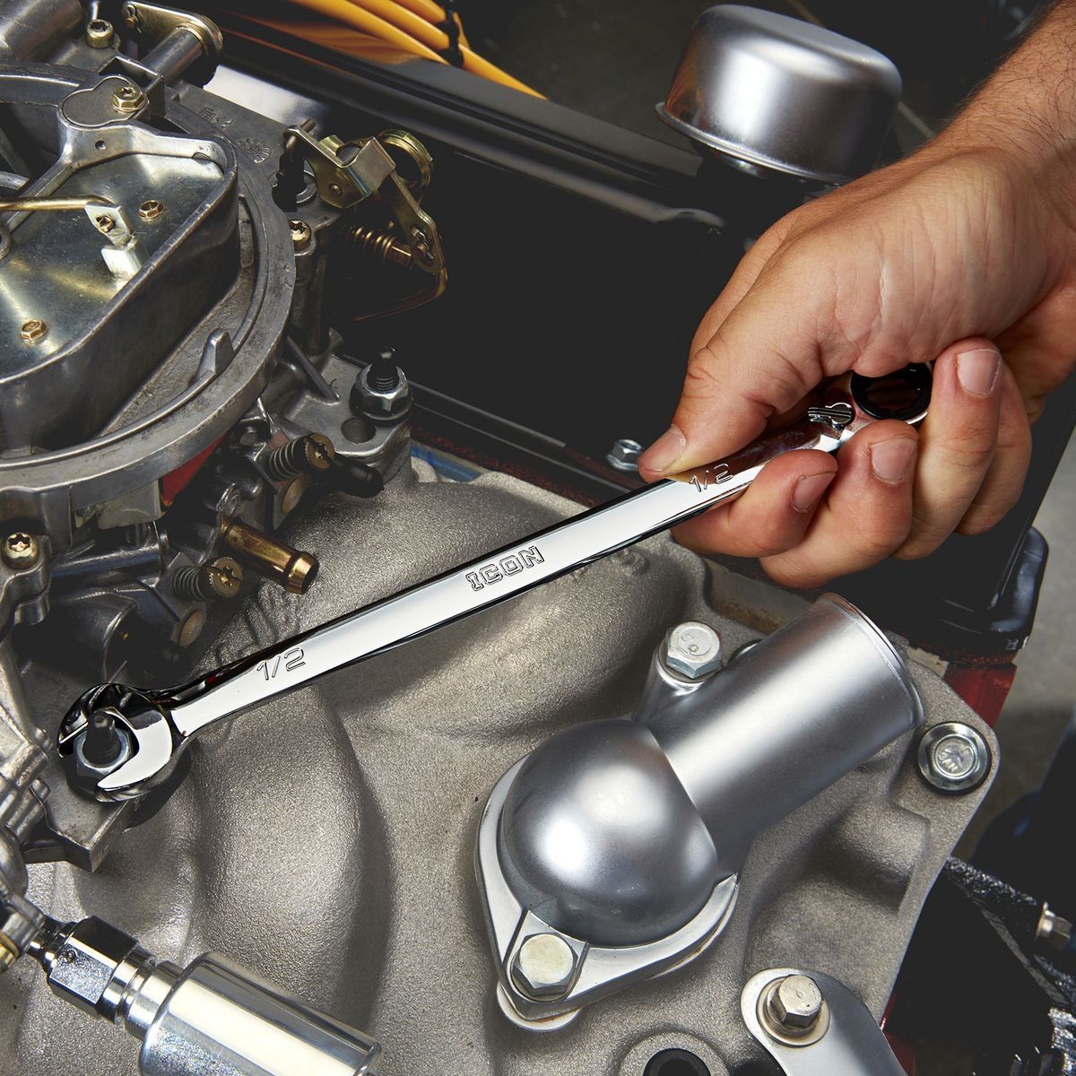 SAE Ratcheting Combination Wrench Set, 7-Piece G559