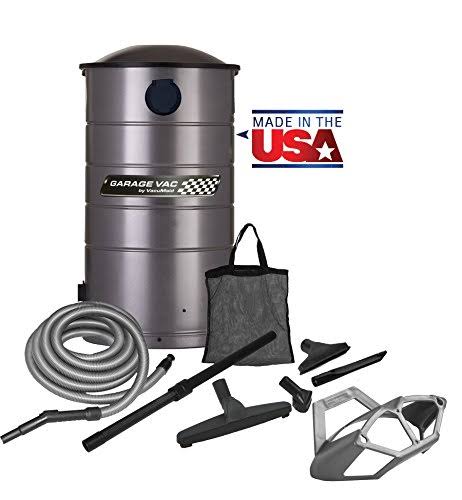 Wall Mounted Garage and Car Vacuum with 50 ft Hose E369778