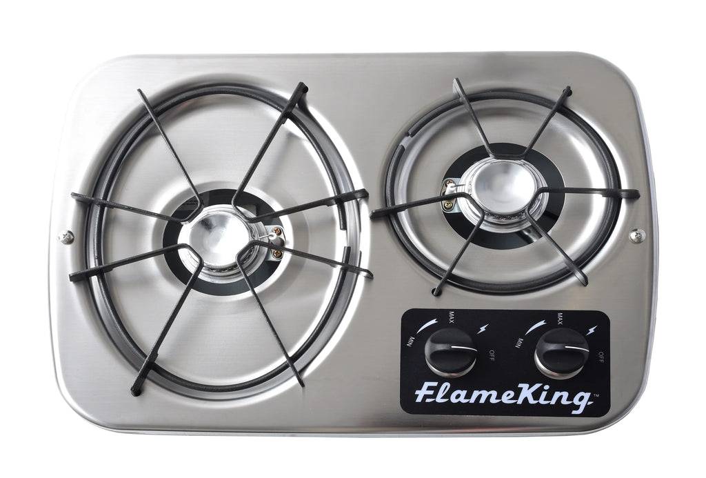 2-Burner Propane Cooktop with Cover W624904