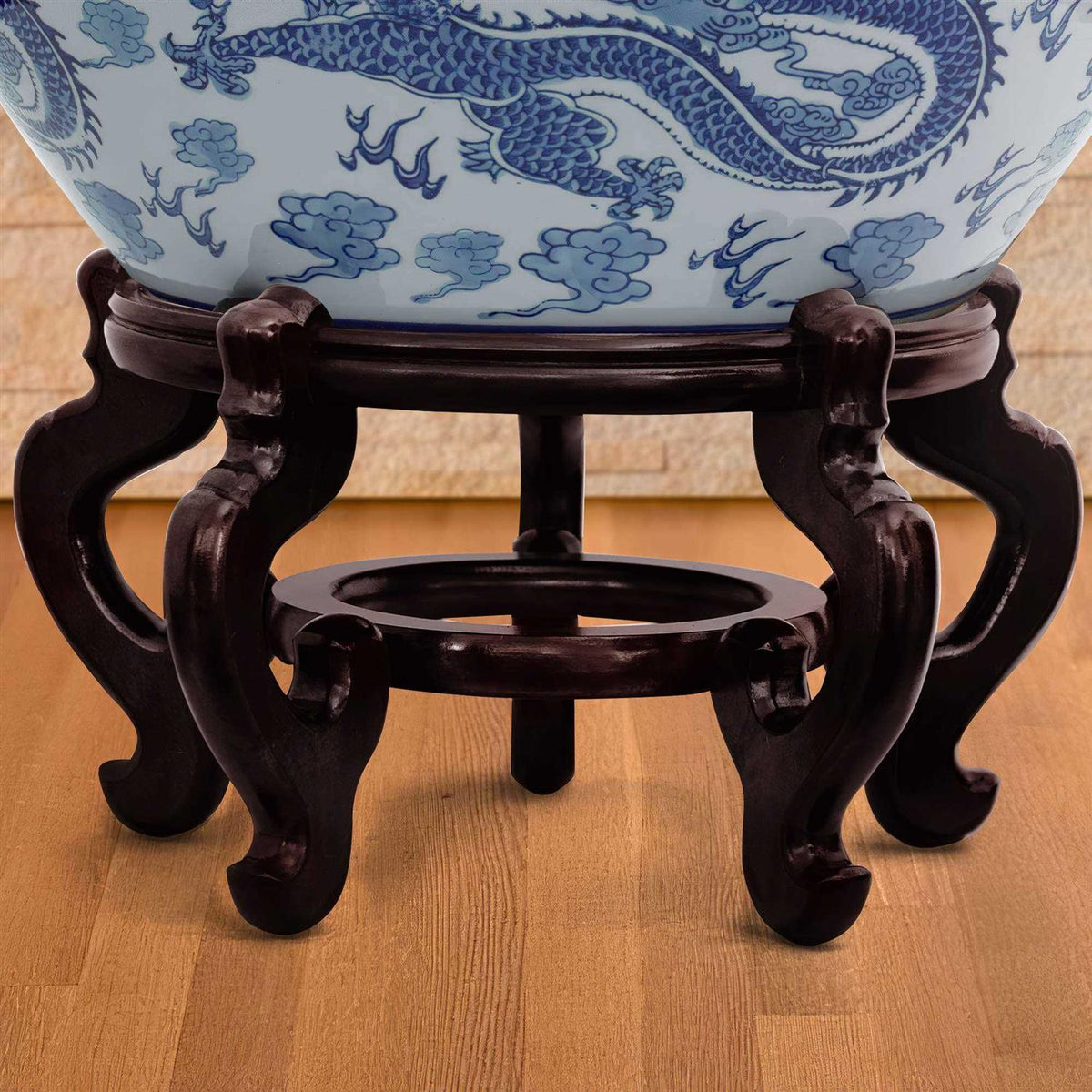 Rosewood Fishbowl Stand J523