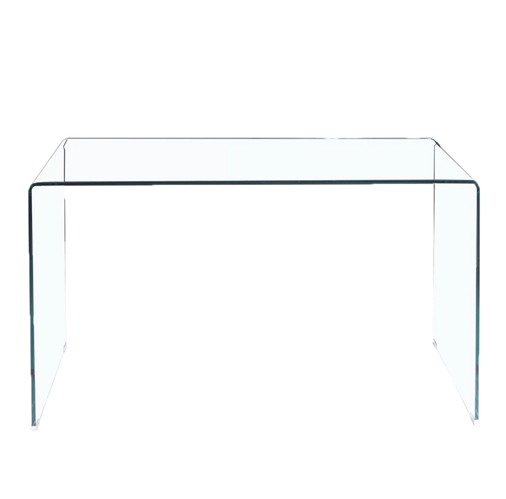 Transparent Tempered Glass Console Table N732
