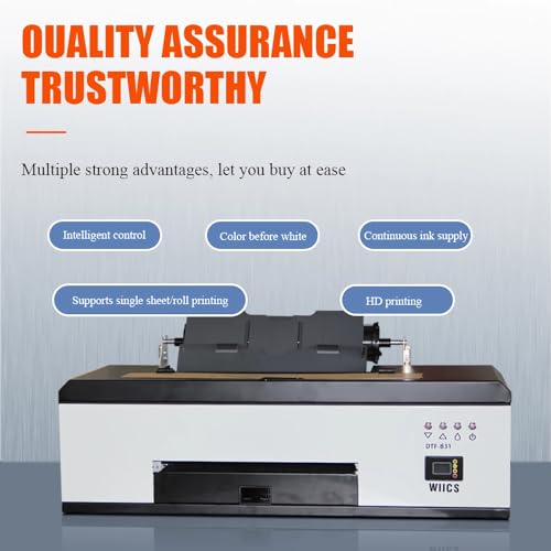 DTF Printer with Automatic White Ink Agitation and Timed Circulation K199837