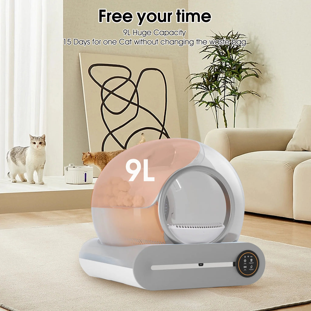Automatic Self Cleaning Cat Litter Box with App Control X5600