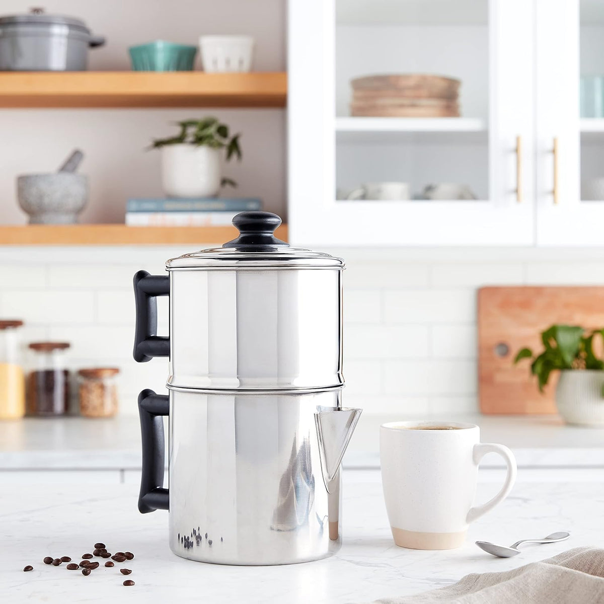 Stainless Steel 10 Cup Drip Coffee Maker M83977