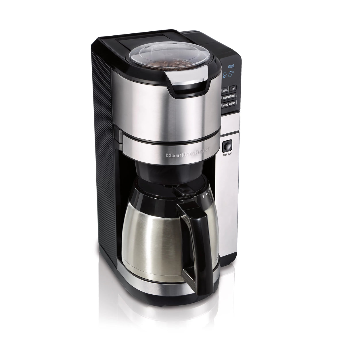 Programmable Grind and Brew Coffee Maker N77614