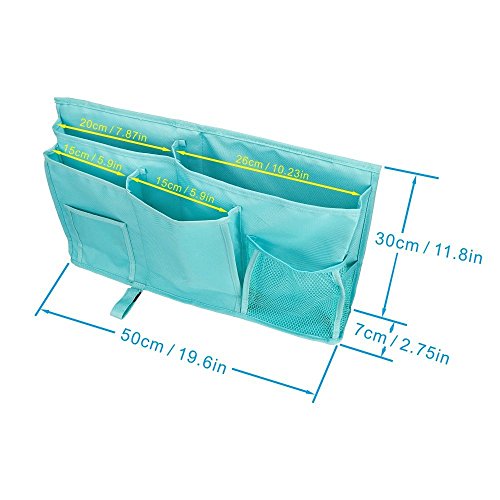 Large Pocket Hanging Storage Organizer (Light blue) A182