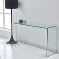 Transparent Tempered Glass Console Table N732