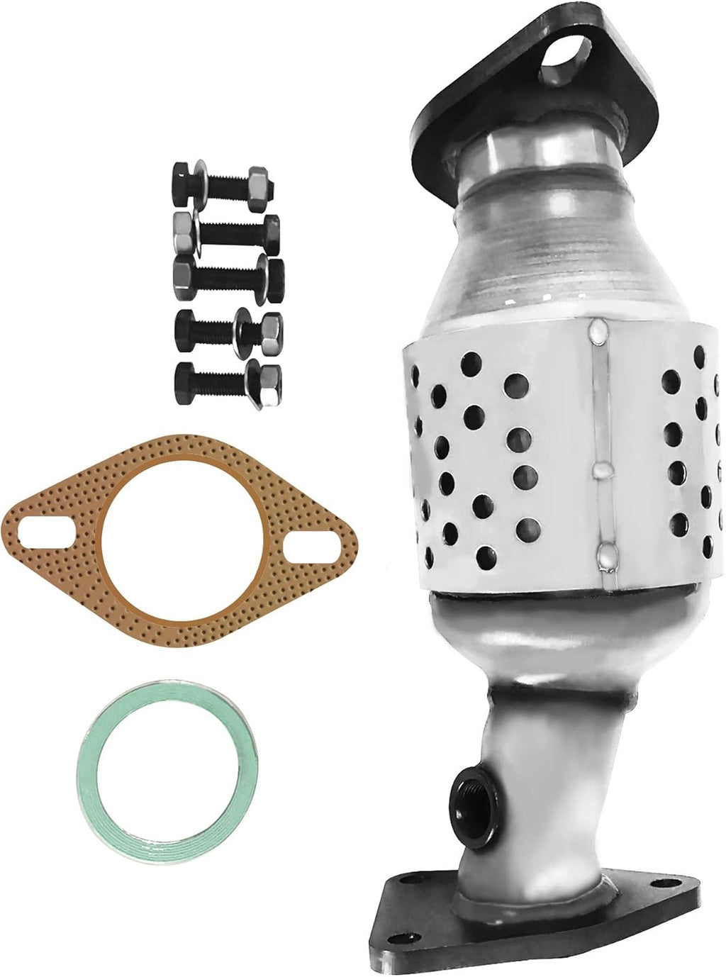 Driver Side Catalytic Converter Compatible with 2005-2012 Nissan Frontier Xterra NV1500 P74586