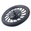 20" E-Bike Front Rear Wheel Conversion Kit Brushless Gearless Hub Motor W88940