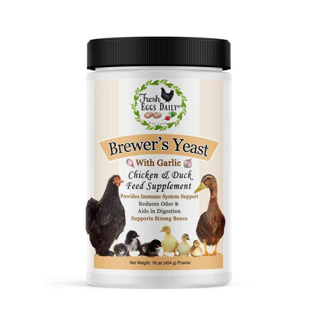 Brewers Yeast with Garlic Powder and Niacin Feed Supplement 1LB Q3672