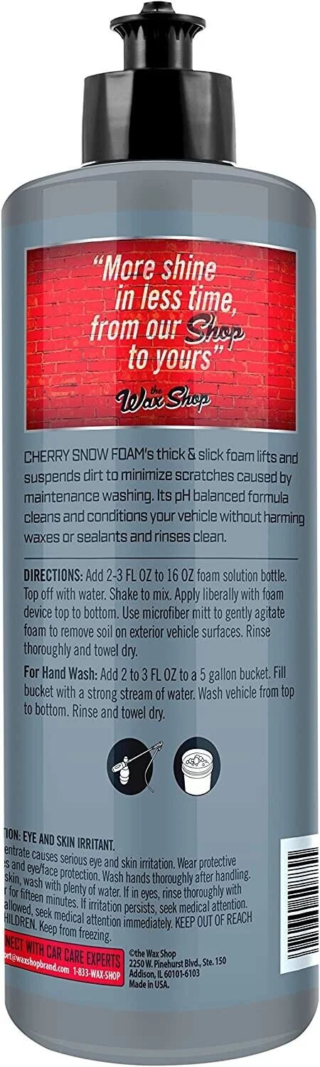 16 Oz. Pack of 6 Car Wash Shampoo X703311