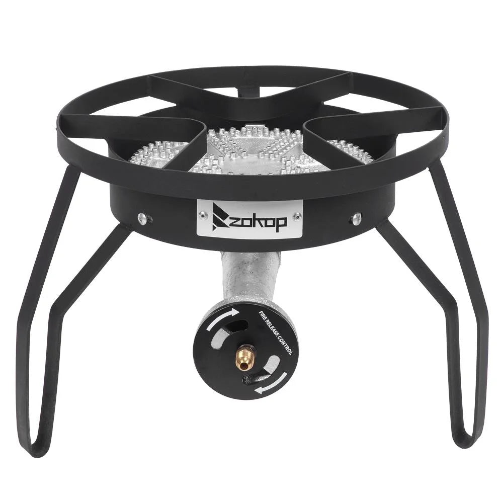 Round Portable Propane Camp Stove L77743