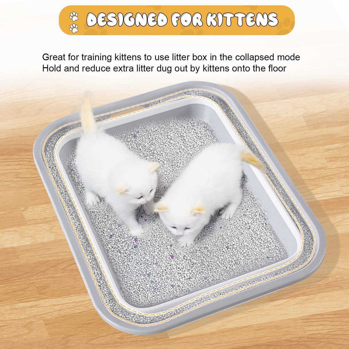 Low Entry Open Cat Litter Box L6149
